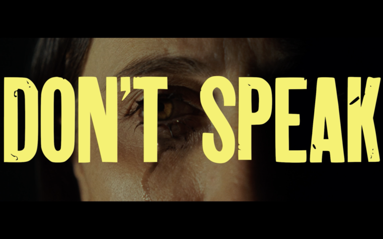 Don’t speak